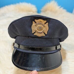 Vintage Firefighter Stanbridge East Fire Dept Hat